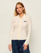 ROTATE De lână cardigan | Slim Fit cu adaos de cașmir