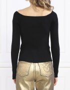 Samsøe Samsøe Bluză EVERLY SCOOP | Slim Fit cu adaos de mătase
