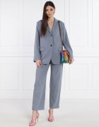Samsøe Samsøe Pantaloni Saluz | Loose fit cu adaos de lână