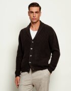 SAND COPENHAGEN Cardigan Mason | Loose fit cu adaos de lână și cașmir