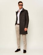 SAND COPENHAGEN De lână pantaloni chino Mark N | regular fit | stretch