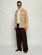 SAND COPENHAGEN Geacă Aiden | regular fit | piele întoarsă