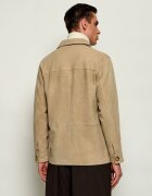 SAND COPENHAGEN Geacă Aiden | regular fit | piele întoarsă