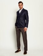 SAND COPENHAGEN Sacou Hopsack | regular fit