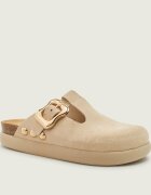 Scholl Mules (încălțăminte) FLORA CHUNKY | piele întoarsă