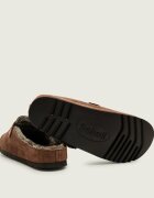 Scholl Mules (încălțăminte) Grace | piele întoarsă (zamsz) | cu adaos de lână