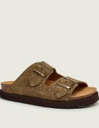Scholl Șlapi BEATRIZ | piele întoarsă