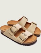 Scholl Șlapi JOSEPHINE | piele întoarsă