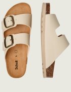 Scholl Șlapi JOSEPHINE | piele întoarsă