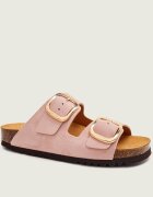 Scholl Șlapi NOELLE | piele întoarsă