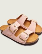 Scholl Șlapi NOELLE | piele întoarsă