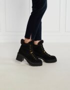 See By Chloé Botine cu toc | shearling | piele întoarsă (zamsz) | cu adaos de lână