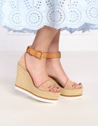 See By Chloé De piele platforme GLYN EMBROIDERY