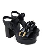 See By Chloé De piele sandale cu toc gros Monyca