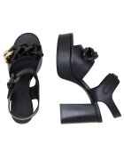 See By Chloé De piele sandale cu toc gros Monyca