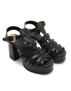 See By Chloé De piele sandale cu toc gros Sierra
