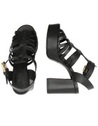 See By Chloé De piele sandale cu toc gros Sierra