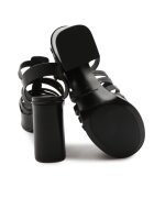 See By Chloé De piele sandale cu toc gros Sierra