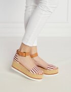See By Chloé Platforme Glyn cu adaos de piele
