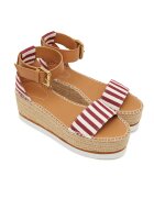 See By Chloé Platforme Glyn cu adaos de piele