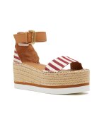 See By Chloé Platforme Glyn cu adaos de piele