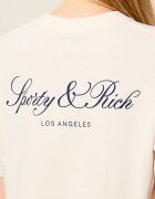 Sporty&Rich Tricou Vendome LA | Relaxed fit
