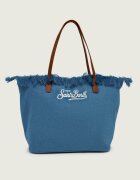 St. Barth De blugi geantă shopper City cu adaos de piele