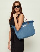 St. Barth De blugi geantă shopper City cu adaos de piele