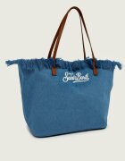 St. Barth De blugi geantă shopper City cu adaos de piele