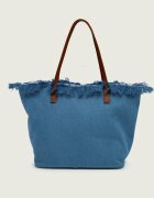 St. Barth De blugi geantă shopper City cu adaos de piele
