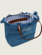 St. Barth De blugi geantă shopper City cu adaos de piele