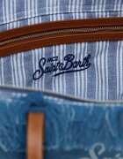 St. Barth De blugi geantă shopper City cu adaos de piele