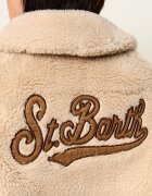 St. Barth Din fleece geacă Jeanne Teddy | Oversize fit