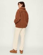 ST.Barth Din fleece geacă Jeanne Teddy | Oversize fit