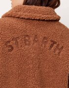 ST.Barth Din fleece geacă Jeanne Teddy | Oversize fit