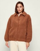 St. Barth Din fleece geacă Jeanne Teddy | Oversize fit