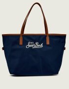St. Barth Geantă shopper CITY cu adaos de piele
