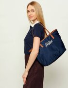 St. Barth Geantă shopper CITY cu adaos de piele