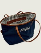 St. Barth Geantă shopper CITY cu adaos de piele