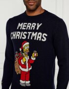 ST.Barth Pulover Heron ST. BARTH X THE SIMPSONS | Regular Fit cu adaos de lână și cașmir