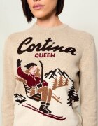 St. Barth Pulover New Queen C | x St. Moritz | Slim Fit cu adaos de lână și cașmir