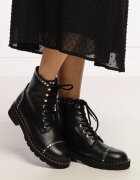 Stuart Weitzman De piele botine Mila Lift