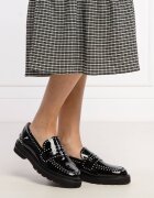 Stuart Weitzman De piele pantofi loafer Parker