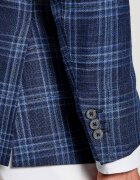 Tombolini De lână sacou | Slim Fit | cu adaos de in
