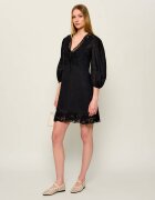Tommy Hilfiger Balerini Mary Jane cu adaos de piele