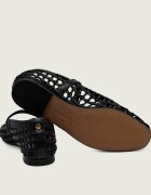 Tommy Hilfiger Balerini Mary Jane cu adaos de piele