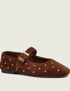 Tommy Hilfiger Balerini Mary Jane | piele întoarsă
