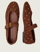 Tommy Hilfiger Balerini Mary Jane | piele întoarsă
