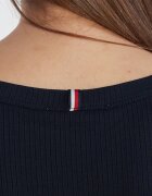 Tommy Hilfiger Bluză 5X2 RIB O-NK LS | Slim Fit