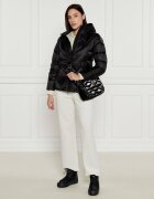 Tommy Hilfiger Bocanci Flag Nylon Mini Snowboot cu adaos de piele